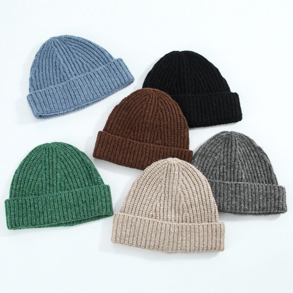 Custom Acrylic Material Plain Winter Beanies - Image 4