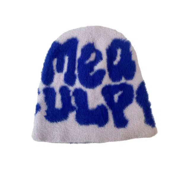 Custom Logo Acrylic Letter Jacquard Embroidery Beanies - Image 6