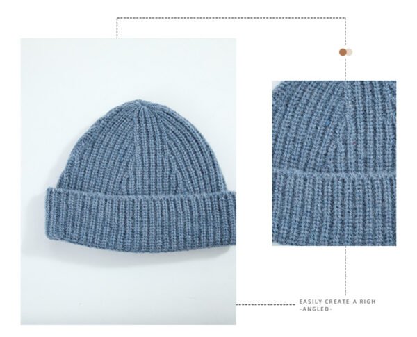 Custom Acrylic Material Plain Winter Beanies - Image 6