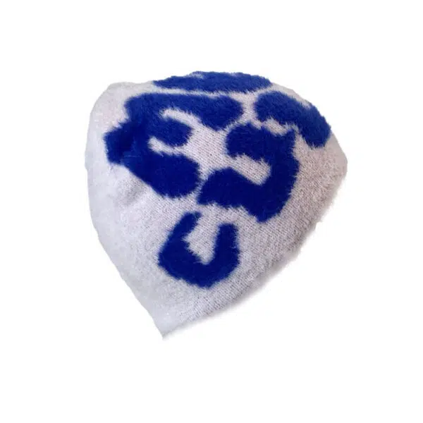 Custom Logo Acrylic Letter Jacquard Embroidery Beanies - Image 2