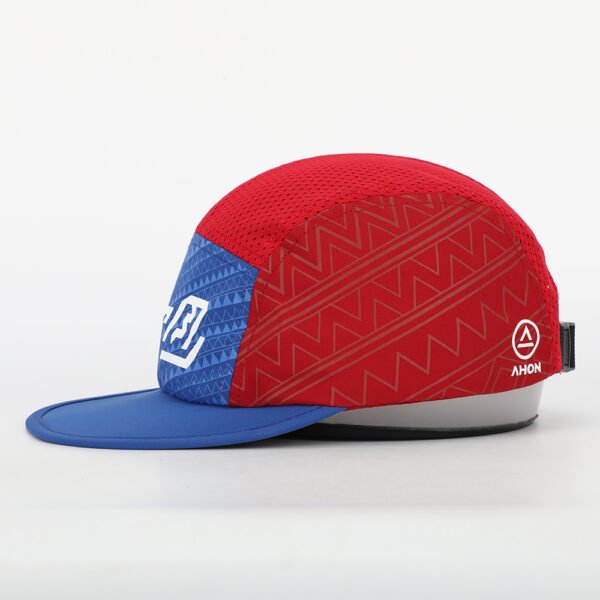 Wholesale Custom Nylon Quick Dry Fit Soft Mesh 5 Panel Cap - Image 7