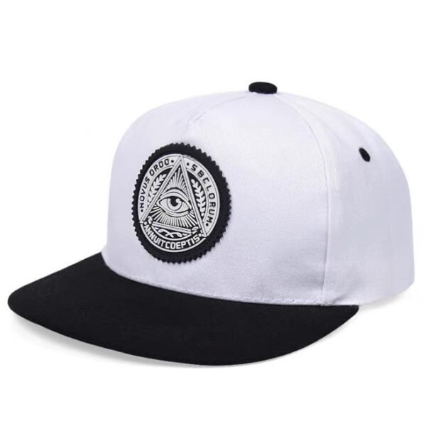 100% Cotton Custom Logo 5 Panel Snapback Hats