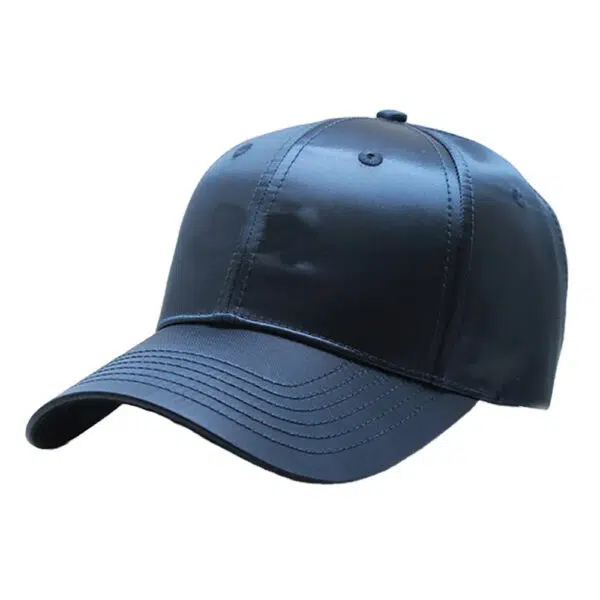 Customized Men's Satin Fabric Fitted Baseball Caps With Embroidery Logo - Image 4