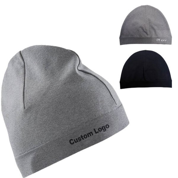 Custom Printed Logo Satin Lined Beanie For Cycling & Mountaineering - Image 7