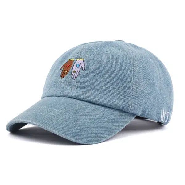 Custom Embroidery Logo Vintage Denim Jean Dad Hats - Image 5