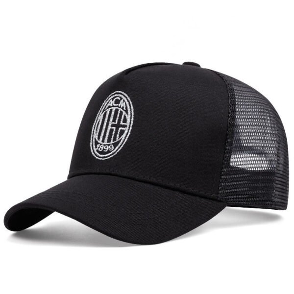 5-Panel  Soccer Team Mesh Hat With Custom 3D Embroidery Logo - Image 6