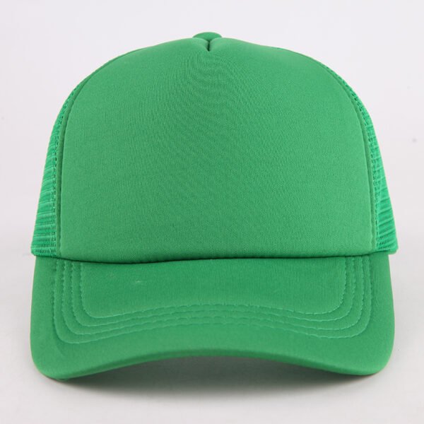 Custom 5 Panel Gorras Polyester Blank Summer Trucker Hat - Image 3