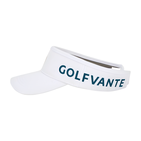 Custom White Adjustable Embroidery Logo Sport Gorras Sun Visor - Image 7