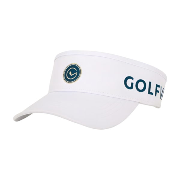 Custom White Adjustable Embroidery Logo Sport Gorras Sun Visor - Image 4