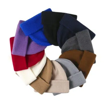Custom Casual Style Blank Acrylic knitted Winter Beanie Hats