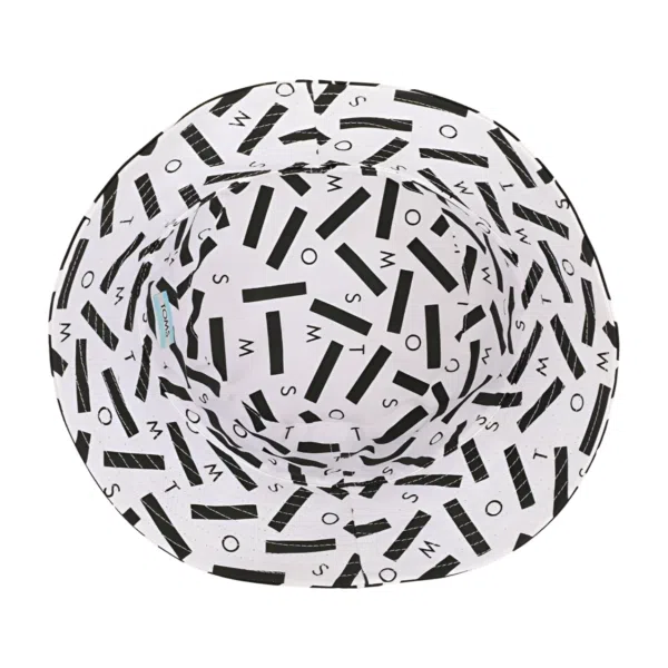 Custom Cotton Printing Embroidery Logo Reversible Sun Bucket Hat - Image 6