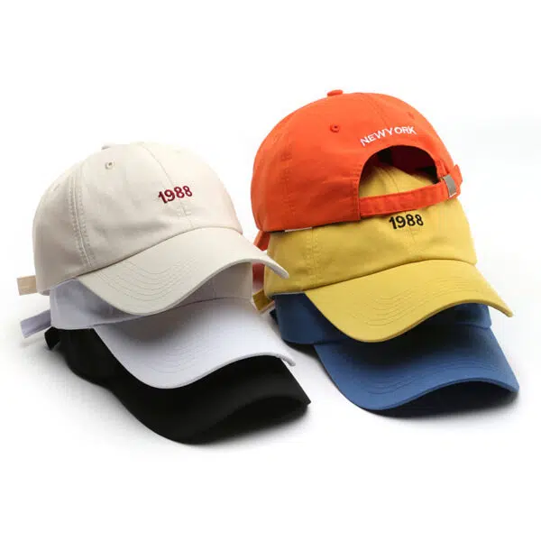 Custom 6 Panel Cotton Plain Embroidery Logo Adjustable Dad Hat - Image 5