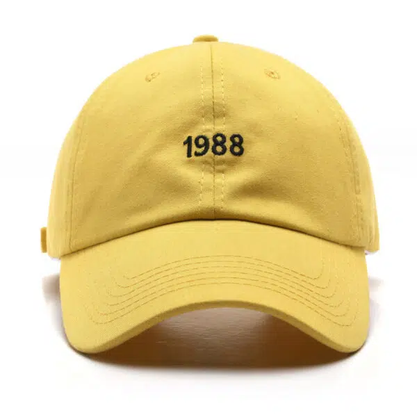 Custom 6 Panel Cotton Plain Embroidery Logo Adjustable Dad Hat - Image 2