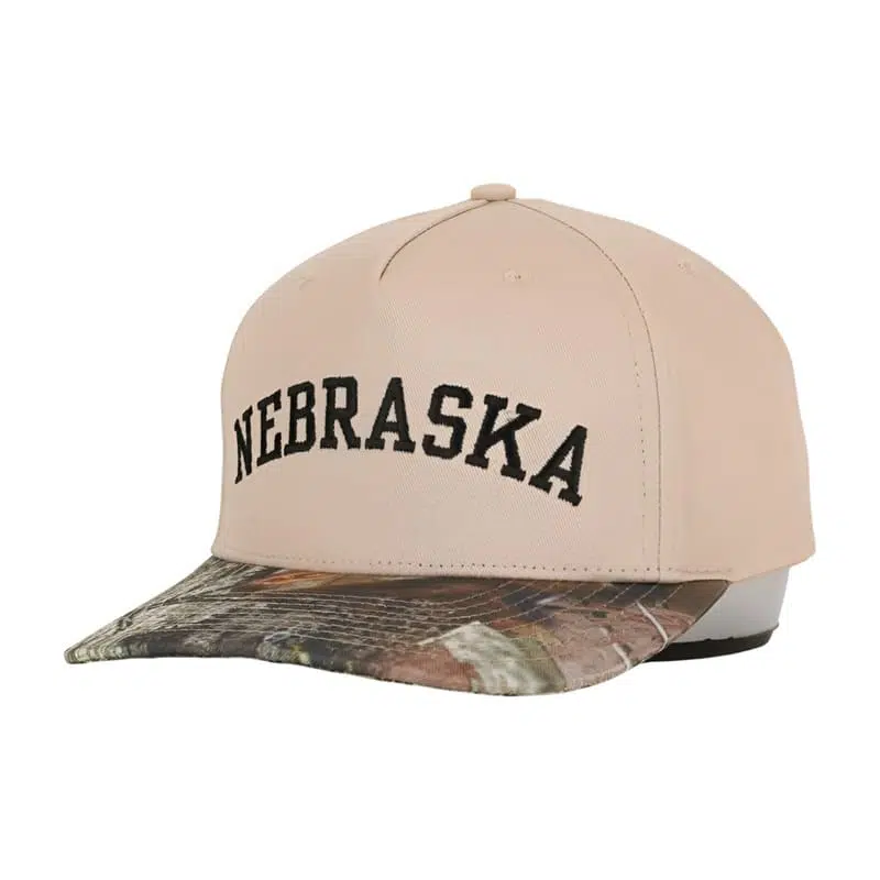 5-Panel Cotton Two-Tone Color Block Contrast Color Patch Embroidery Trucker Hat
