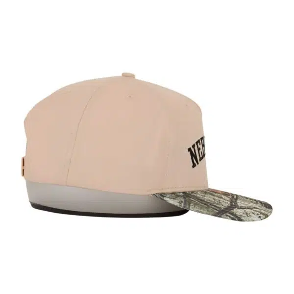 5-Panel Cotton Two-Tone Color Block Contrast Color Patch Embroidery Trucker Hat - Image 2