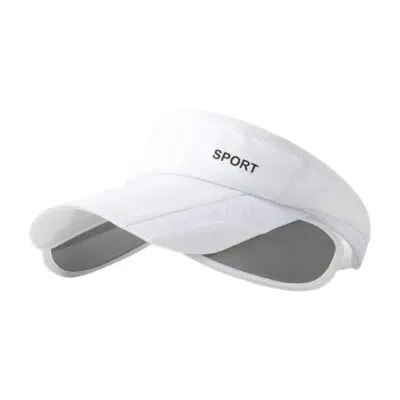 Personalized Adjustable Polyester UV Protection Summer Visor Cap