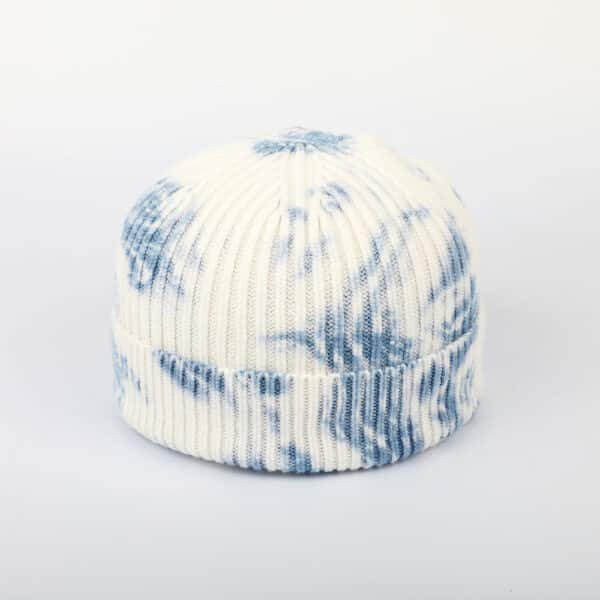 Custom Fashion Tie-Dye Soft Acrylic Knitted Beanie - Image 6