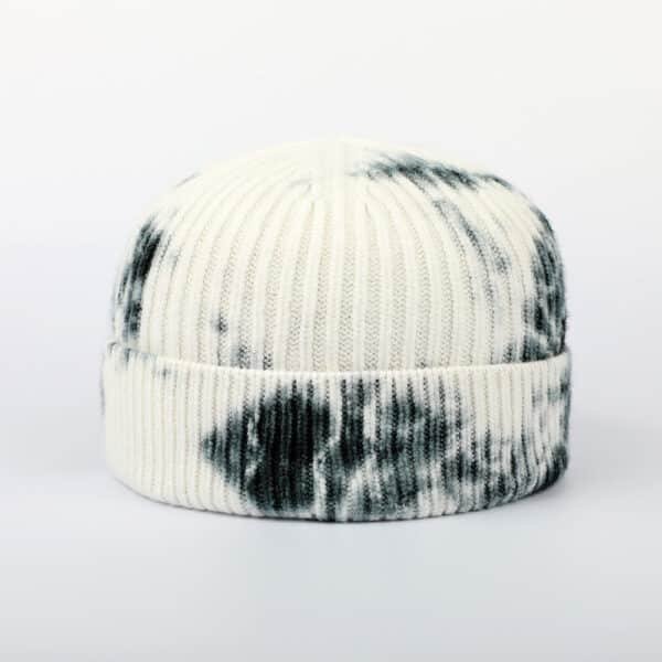 Custom Fashion Tie-Dye Soft Acrylic Knitted Beanie - Image 3