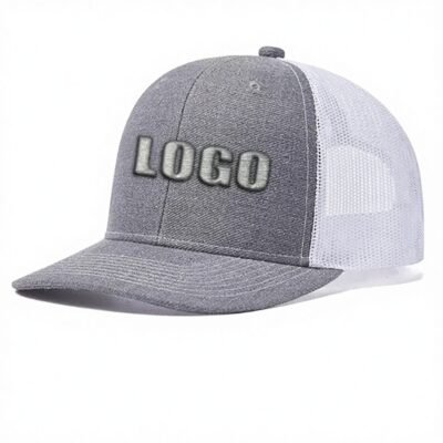 Wholesale Custom 5-Panel Camo Mesh Trucker Hat with Logo